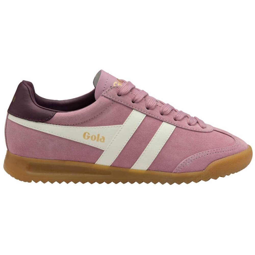 NEW GOLA women's torpedo sneaker in candy/off-white/wine